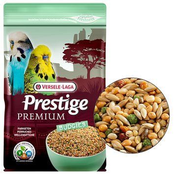 Versele-Laga Prestige Premium Вudgies ВЕРСЕЛЕ-ЛАГА ПРЕСТИЖ ПРЕМІУМ ПАПУЖКА повнораціонний корм для хвилястих папуг 216996 фото