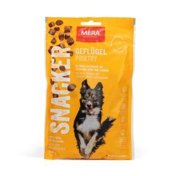 М&rsquo;які снеки для собак із птицею MERA Snacks Snacker Gefl&uuml;gel, 200 г 046270 - 6203 фото