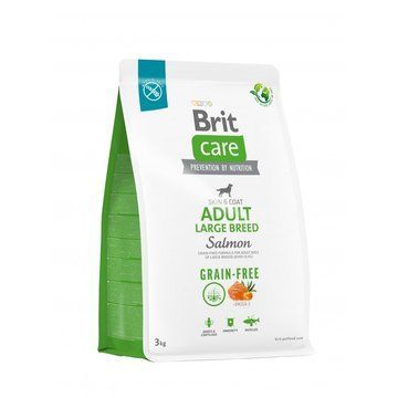 Сухий корм Brit Care Dog Grain-free Adult Large Breed для собак великих порід, беззерновий з лососем, 3 кг 8595602558902 фото
