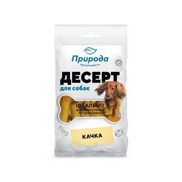 Десерт Природа Качка для собак, 100 г 4823082417759 фото