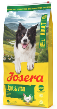 Сухий дієтичний корм з надмірною вагою Josera Light and Vital з птицею 0,9 кг 121830 фото