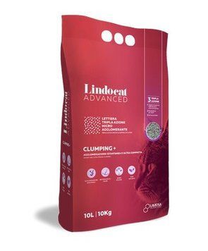 Наповнювач бентонітовий LINDOCAT Advanced Clumping + (10 л) 8006455001175 фото