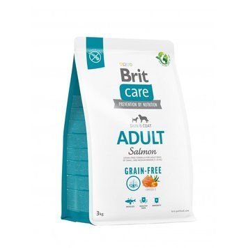 Сухий корм Brit Care Dog Grain-free Adult для собак малих і середніх порід, беззерновий з лососем, 3 кг 1111173378 фото