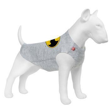 Майка для собак WAUDOG Clothes малюнок "Бетмен лого", XS25, B 35-40 см, С 20-25 см 292-2001 фото
