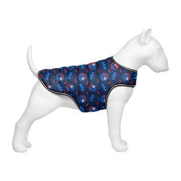 Курточка-накидка для собак WAUDOG Clothes, малюнок "Бетмен червоно-блакитний ", XXS, А 23 см, B 29-36 см, С 14-20 см 501-4003 фото