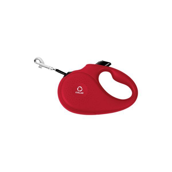 Повідець-рулетка CoLLaR для собак, розмір XS, 12 кг, 3 м, світловідбивна стрічка, чорний 81231 фото