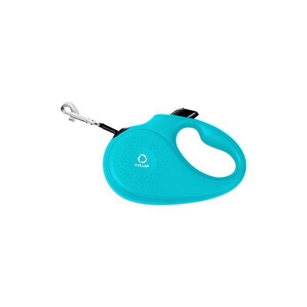 Повідець-рулетка CoLLaR для собак, розмір XS, 12 кг, 3 м, світловідбивна стрічка, чорний 81231 фото
