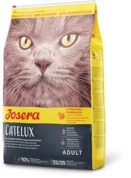 Сухий корм для котів зі схильністю до утворення грудок шерсті Josera Catelux з птицею 440 г 100547 фото