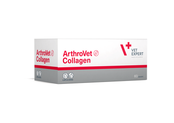Vet Expert ArthroVet Collagen Нутрицевтична добавка для молодих тварин в період росту і для літніх тварин з остеоартрозом, 60 саше 46152 фото