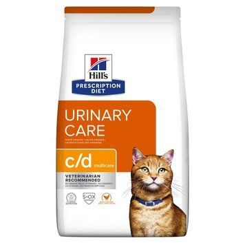 Hill&rsquo;s PRESCRIPTION DIET c/d Cухий корм для котів для догляду за сечовидільною системою, з куркою, 0,4 кг 605891 фото