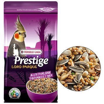 Versele-Laga Prestige Loro Parque Australian Parakeet Mix ВЕРСЕЛЕ-ЛАГА ПРЕСТИЖ ЛОРО ПАРК АВСТРАЛІЙСЬКИЙ ДОВГОХВОСТИЙ ПАПУГА повнораціонний корм для папуг 222249 фото