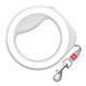 Повідець-рулетка для собак WAUDOG R-leash, кругла, XS-M, до 40 кг, 2,9 м, світловідбиваюча стрічка блакитний 81272 фото 2