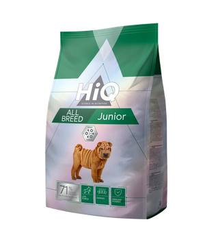 HiQ All Breed Junior Сухий корм для цуценят та молодих собак всіх порід, 2,8 кг HIQ45391 фото