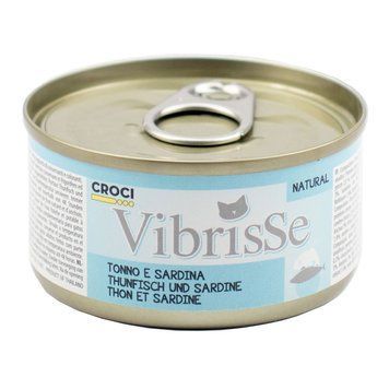 Вологий корм Vibrisse для котів, тунець та сардини C6018748 фото