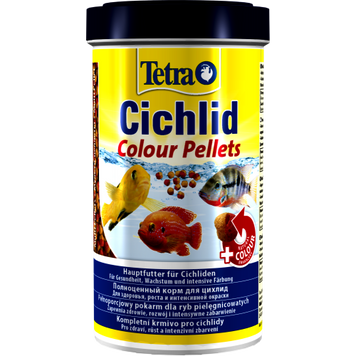 Сухий корм для акваріумних риб Tetra в гранулах &laquo;Cichlid Colour&raquo; 500 мл (для всіх цихлід) 4004218197343 фото