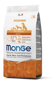 Сухий корм Monge Dog All breeds Adult для дорослих собак всіх порід з м'ясом Качки 70011129 фото