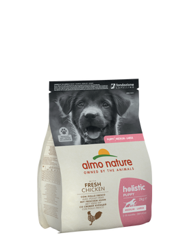 Almo Nature Puppy M-L для цуценят середніх і великих порід зі свіжою куркою 730 фото