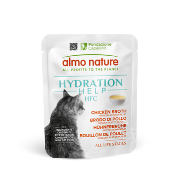 Almo Nature HFC Cat Hydration Help, пауч, 50 г (бульйон з курки і куряче філе) 5890 фото
