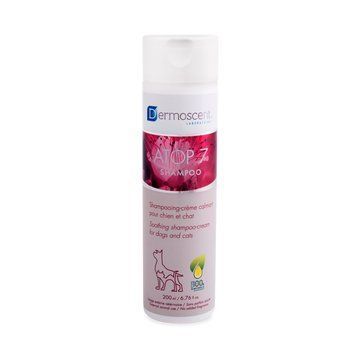 Dermoscent ATOP 7 Shampoo заспокійливий крем-шампунь при алергії та атопії у котів і собак, 200 мл 44409 фото