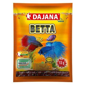 BETTA (80мл/13г) Плаваючий корм для півників та лабіринтових риб у пластівців DP014S (5459) фото