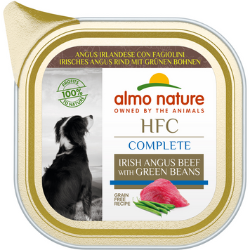 Almo Nature HFC Dog Complete, 85 г (ірландська яловичина ангус і зелена квасоля) 801 фото