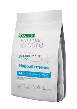 Nature's Protection Superior Care Veterinary Diet Hypoallergenic Insect Adult All Breeds Сухий беззерновий гіпоалергенний корм для собак з протеїном комах, 1,5 кг NPSCVET47578 фото