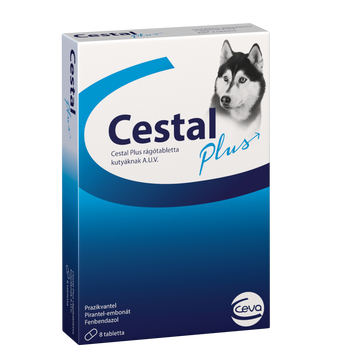 Ceva Cestal Plus (Цестал Плюс) &ndash; антигельмінтний препарат для собак широкого спектру дії, жувальні таблетки, 8 шт 59861 фото