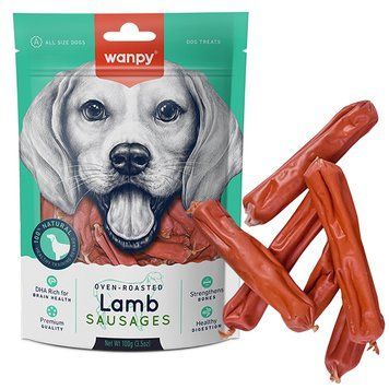 Wanpy Lamb Sausages ВАНПІ СОСИСКИ З ЯГНЯМ ласощі для собак SA-04H фото