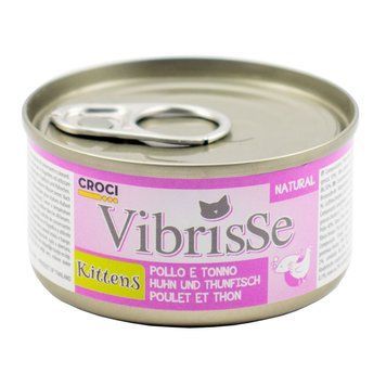 Вологий корм Vibrisse для кошенят, тунець з куркою A1018780 фото