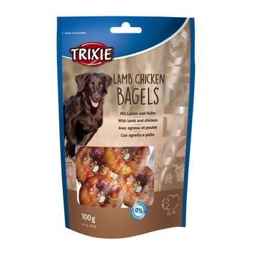 Ласощі Trixie Premio Lamb Chicken Bagles для собак, кільця ягня/курка, 100 г TX-31707 фото