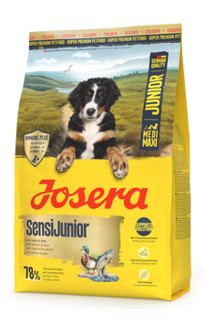 Сухий корм для цуценят з чутливим травленнямJosera SensiJunior з птицею 0,9 кг 121864 фото