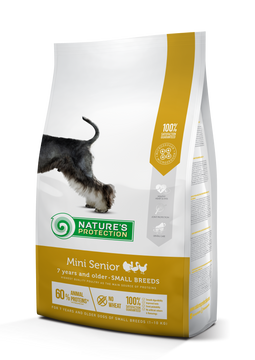 Nature's Protection Mini Senior Small Breeds Сухий корм для літніх собак від 7 років малих порід з м'ясом птиці, 2 кг NPS45753 фото