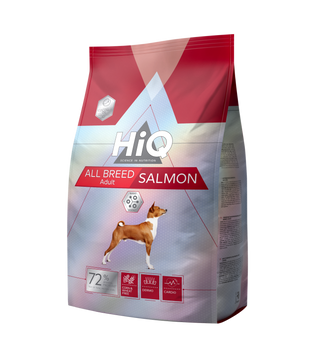 Сухий корм для дорослих собак всіх порід HiQ All Breed Adult Salmon 2,8кг HIQ45400 фото