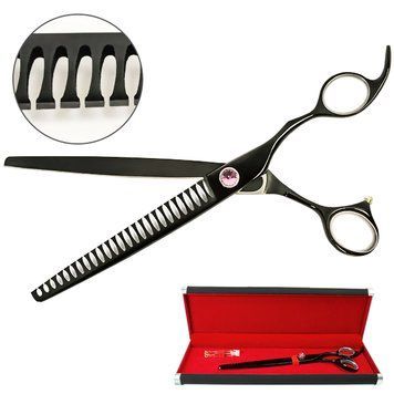 Davis Majutsu Titanium Thinning ДЕВІС МАЙЖИТЦУ ТІТАНІУМ філірувальні шанкерні ножиці для стрижки собак S.MT8THI фото