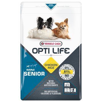 Opti Life Senior Mini ОПТІ ЛАЙФ СЕНЬЙОР МІНІ МАЛИХ сухий суперпреміум корм для літніх собак міні та малих порід 311592 фото