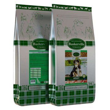 Baskerville. HF Adult. Сухий корм для дорослих собак (20кг) 04401020 фото
