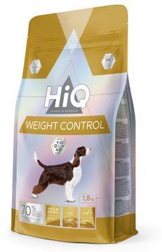 Сухий корм для контролю ваги дорослих собак всіх порід HiQ Weight Control 1.8кг HIQ45894 фото