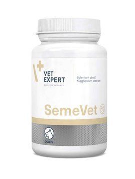Vet Expert SemeVet - Нутрицевтична добавка для самців собак для покращення репродуктивної функції (якість сперми), 60 таб. 58556 фото