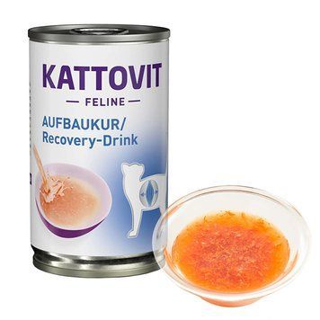 Kattovit Veterinary Recovery КАТТОВІТ РЕКАВЕРІ дієтичний напій для котів у період відновлення, банка 135мл 77365 фото