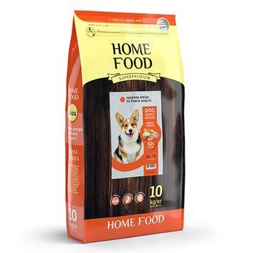 Сухий корм для дорослих собак &laquo;Індичка та лосось&raquo; DOG ADULT MEDIUM Здорова шкіра і блиск шерсті 10 кг 1018100 фото