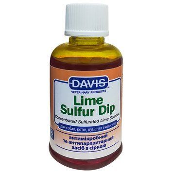 Davis Lime Sulfur Dip ДЕВІС ЛАЙМ СУЛЬФУР антимікробний і антипаразитарний засіб для собак і котів, концентрат LSDR50 фото