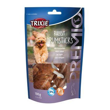 Ласощі Trixie Premio Rabbit Drumsticks для собак, з кроликом 100 г TX-31546 фото