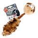 Іграшка для собак Борсук з 2-ма пищалками GiGwi Catch&fetch, штучне хутро, 26 см 75039 фото 2