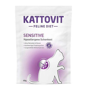Kattovit Veterinary Sensitive КАТТОВІТ СЕНСИТИВ дієтичний сухий корм для котів із харчовою непереносимістю 77126 фото