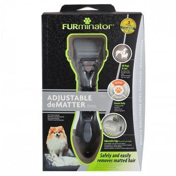 Колтуноріз FURminator для собак та котів, регульований 4048422141617 фото