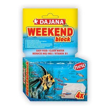 Block WEEKEND (25гр) Кормовий блок на 3-4 дні (15-20 рибок) (4шт*6,25гр) DP130A (D372) фото