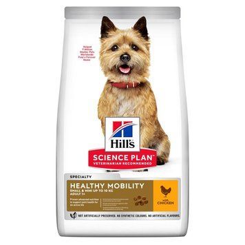 Hill&rsquo;s SCIENCE PLAN Adult Healthy Mobility Small&Mini Сухий корм для підтримання здорової рухливості дорослих собак малих і мініатюрних порід, з куркою, 1,5 кг 604252 фото