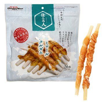 DoggyMan Chicken Fillet Dental Gum ДОГГІМЕН В&rsquo;ЯЛЕНА КУРКА жуйка 12 см, ласощі для собак 82045 фото