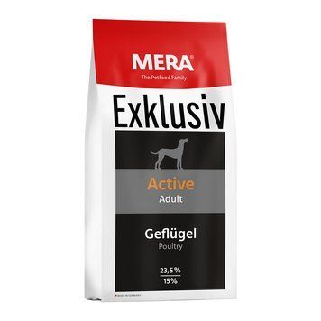 MERA EXCLUSIV Active корм для активних собак 15 кг (129) 071755 фото