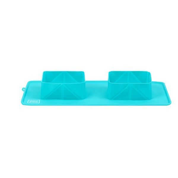 Миска складана WAUDOG Silicone,385х230х50 мм сірий 508011 фото